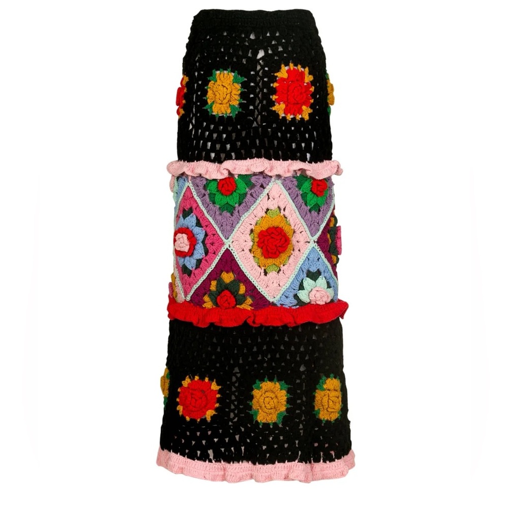 Celia B - Crochet Poleon Skirt